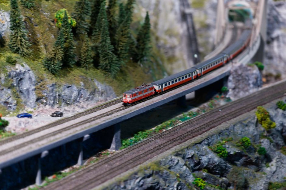Modelspoor showcase